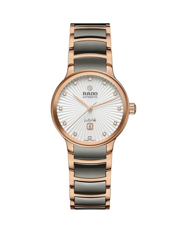 ラド レディース アクセサリー 腕時計 RADO Centrix Automatic Watch 30.5mm White/Gray ホワイト