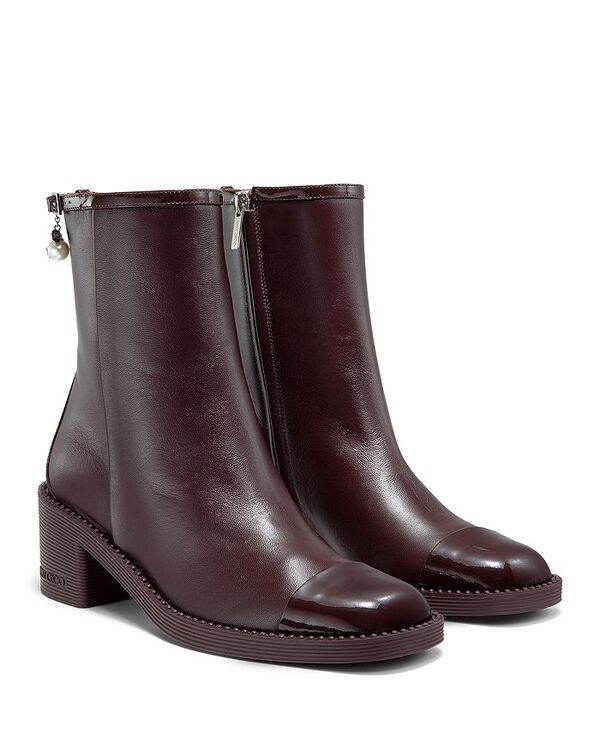 ジミーチュー レディース シューズ ブーツ・レインブーツ アンクル Jimmy Choo Women's Adry Ankle Boots Deep Merlot