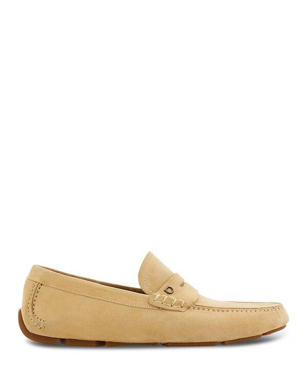 フェラガモ レディース シューズ スリッポン・ローファー なめし革 FERRAGAMO Men\u0027s Timothy Penny Leather Loafers Ecru エクリュ