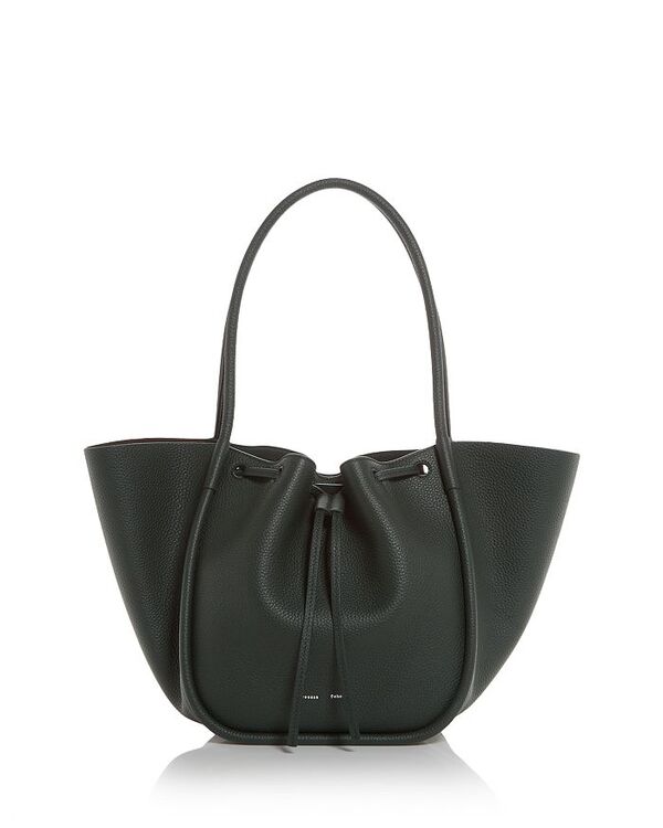 プロエンザショラー レディース バッグ ギャザー レザー Proenza Schouler Large Ruched Leather Tote Bottle