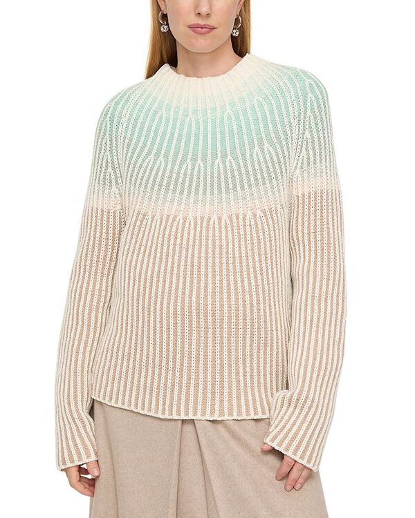ラファイエットワンフォーエイト レディース アウター ニット・セーター スタンドネック Lafayette 148 New York Cashmere Gradient Funnel Neck Sweater Dune Multi マルチカラー