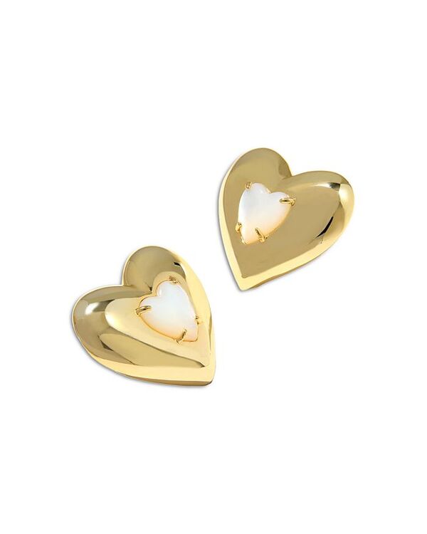 ケンドラスコット レディース アクセサリー ピアス・イヤリング Kendra Scott Mother of Pearl Heart Sasha Stud Earrings Gold ゴールド