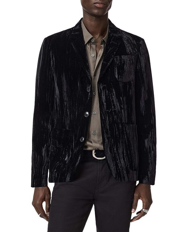 ジョンバルベイトス レディース アウター ジャケット・ブルゾン John Varvatos Maddox Soft Jacket Black ブラック