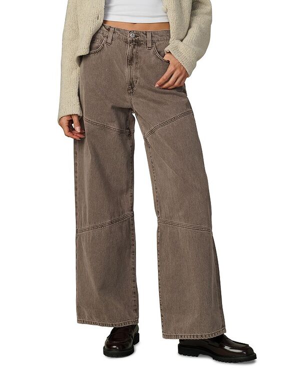 ジョーズジーンズ レディース ボトムス デニムパンツ ワイドレッグ Joe's Jeans The Harlowe Seamed Wide Leg Jeans in Tiramisu