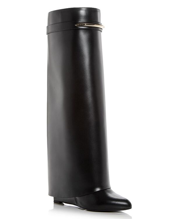 ジバンシー レディース シューズ ブーツ・レインブーツ トール Givenchy Women'shark Tall Boots Black ブラック