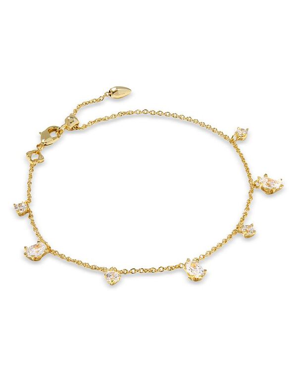 ケンドラスコット レディース アクセサリー ブレスレット・バングル・アンクレット Kendra Scott Crystal Charm Chain Link Bracelet Gold ゴールド