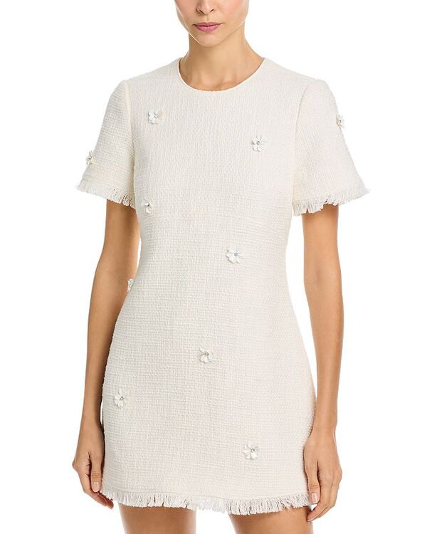 サンク セプト レディース トップス ワンピース Cinq Sept Crunchy Flower Henri Dress Gardenia｜ReVida 店