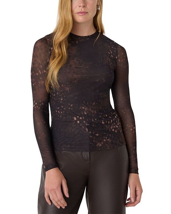 ホイッスルズ レディース トップス シャツ メッシュ Whistlespotted Animal Mesh Top Brown/Multi ブラウン 29,770円