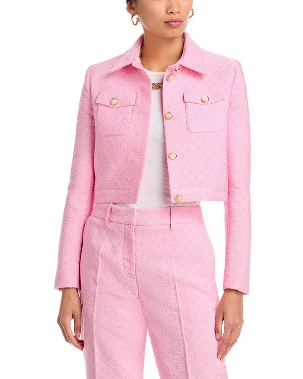 カサブランカ レディース アウター ジャケット・ブルゾン Casablanca Tailored Monogram Jacket Pink Monogram ピンク