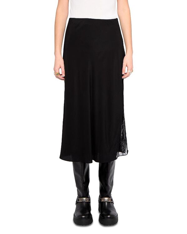 ザディグ エ ヴォルテール レディース ボトムスカート Zadig & Voltaire Jayla Skirt Black ブラック