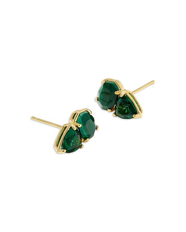 ケンドラスコット レディース アクセサリー ピアス・イヤリング Kendra Scott Malachite & Nano Gem Tatum Stud Earrings Green/Gold グリーン