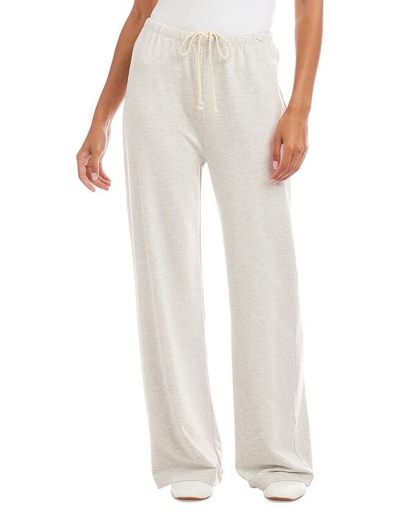 カレンケーン レディース ボトムス カジュアルパンツ ワイドレッグ スウェットパンツ Karen Kane Drawstring Wide Leg Sweatpants Heather ヘザー