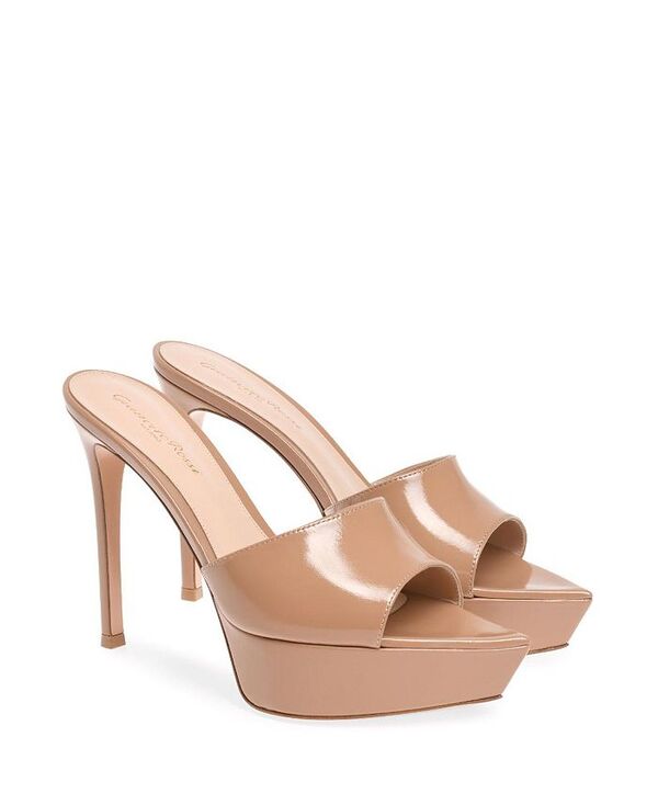 ジャンヴィト ロッシ レディース シューズ サンダル Gianvito Rossi Women's Dasha Mules Pink Nappa Leather ピンク 151,400円