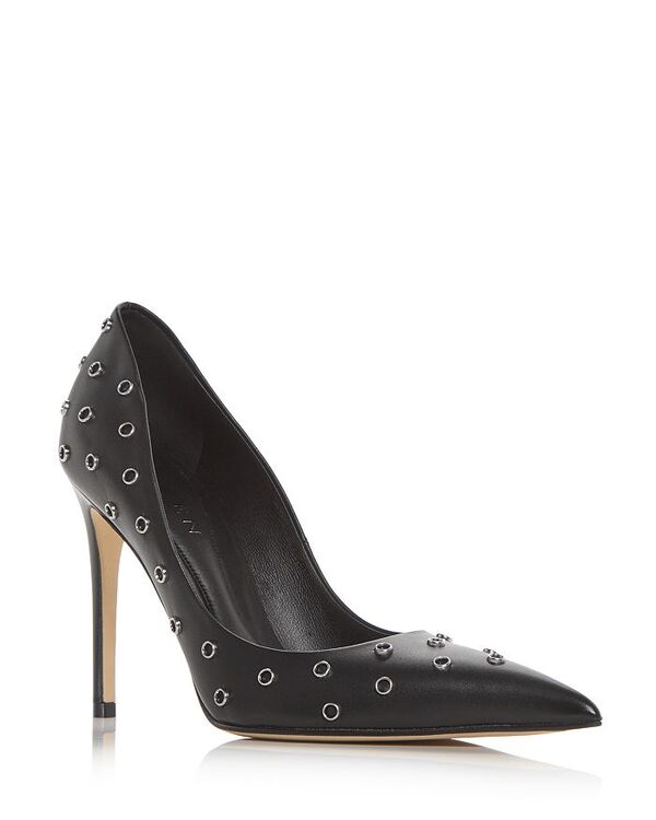 マックイーン レディース シューズ パンプス McQueen Women's Embellished Pointed Pumps Black/Silver ブラック