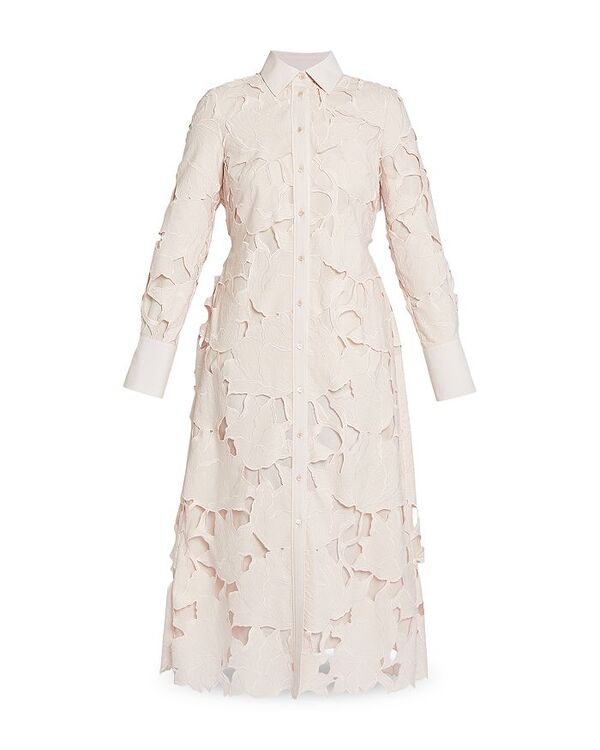 アーデム レディース トップス シャツ Erdem Long Sleeve Shirt Dress Cameo Pink ピンク|ReVida 店