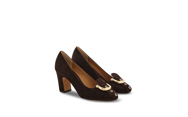 フェラガモ レディース シューズ パンプス レザー FERRAGAMO Women's Leather 70 Buckle Pumps Testa Di Moro