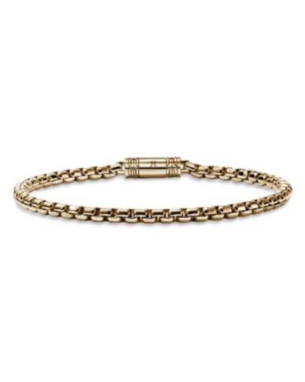 ジョン・ハーディー レディース アクセサリー ブレスレット・バングル・アンクレット JOHN HARDY 14K Yellow Gold Box Chain Bracelet Gold ゴールド