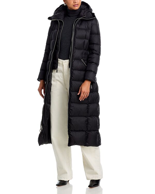 ダウンレビー レディース アウター コート Dawn Levy Greta Long Down Coat Noir