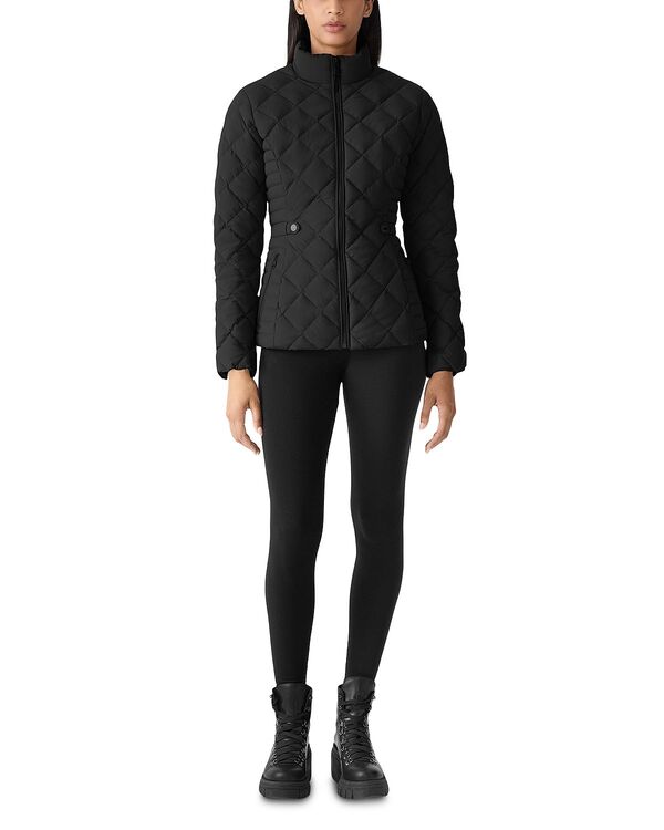 マッカージュ レディース アウター ジャケット・ブルゾン キルティング ダウン Mackage Vik Diamond Quiltedown Jacket Black ブラック|ReVida 店
