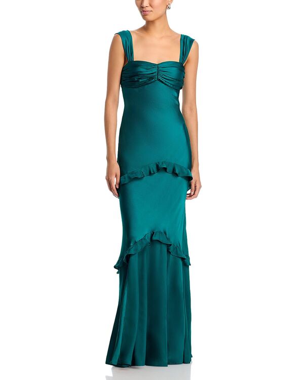 サローニ レディース トップス ワンピース SALONI Selma Dress Midnight Green グリーン｜ReVida 店