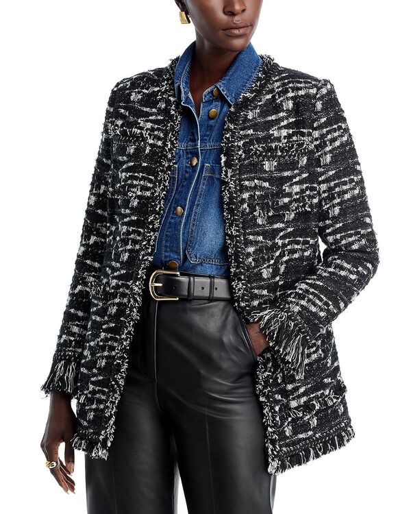 コビーハルペリン レディース アウター ジャケット・ブルゾン Kobi Halperin Gleb Jacket Black/White ホワイト