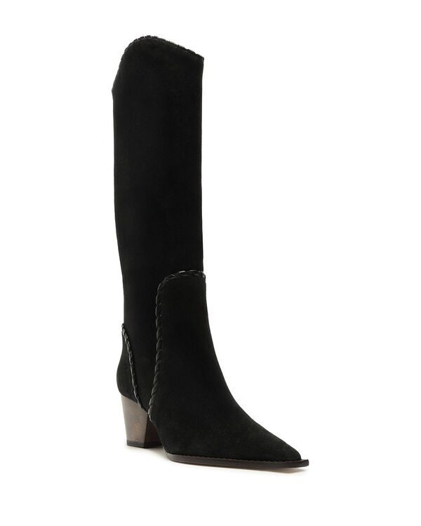 アレクサンドラ小鳥マン レディース シューズ ブーツ・レインブーツ Alexandre Birman Women\u0027s Victoria Boots Black Suede 黒いこと