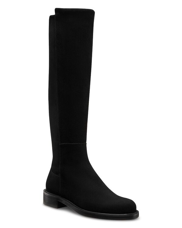 スチュアート ワイツマン レディース シューズ ブーツ・レインブーツ Stuart Weitzman Women's 50/50 Gisele Knee High Boots Black ブラック｜ReVida 店
