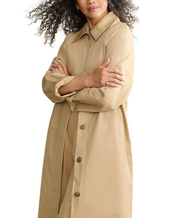 ジェニーケイン レディース アウター コート Jenni Kayne Leo Trench Coat Darkhaki カーキ｜ReVida 店