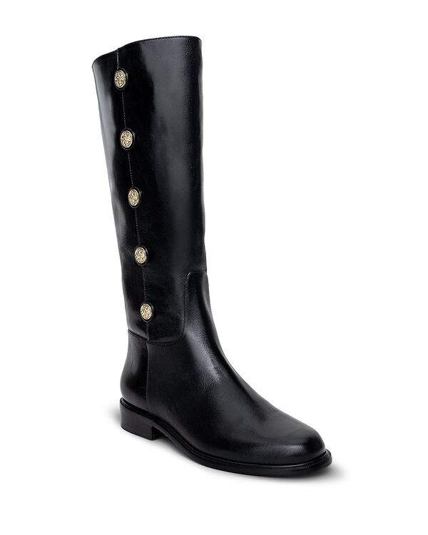 ラジャンス レディース シューズ ブーツ・レインブーツ L'AGENCE Women's Oceana Boots Black Patent ブラック｜ReVida 店 35,620円