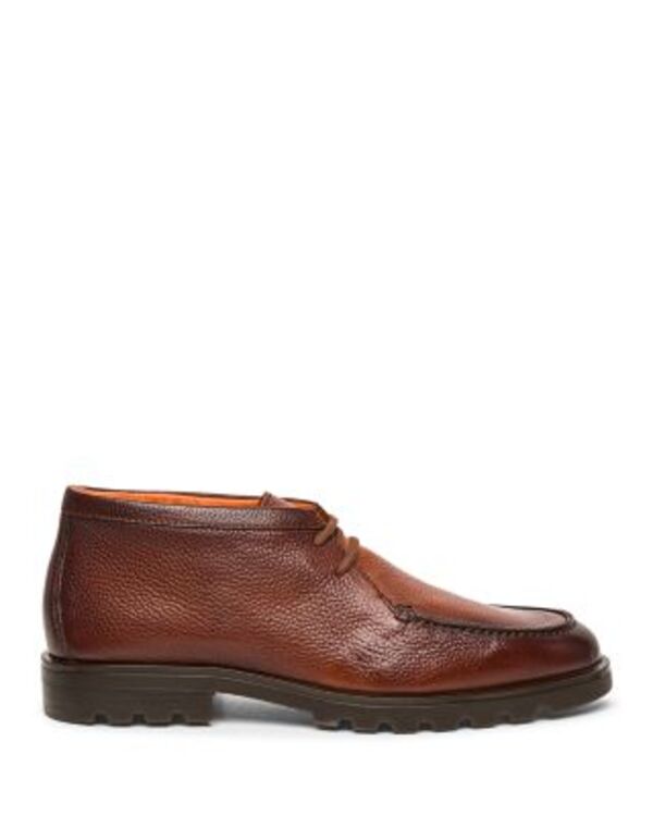 サントーニ メンズ シューズ ブーツ・レインブーツ なめし革 Santoni Men\u0027s Leather Boots Brown 赤銅色
