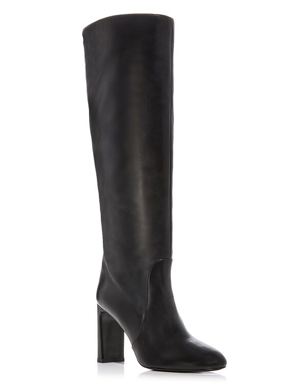 スチュアート ワイツマン レディース シューズ ブーツ・レインブーツ Stuart Weitzman Women\u0027s Babette Tubo 85 Boots Black Leather 黒いこと