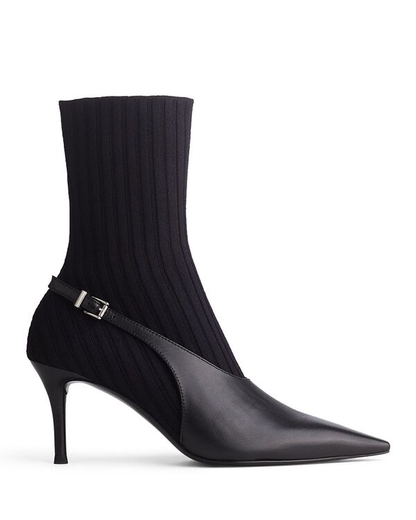 ラグアンドボーン レディース シューズ ブーツ・レインブーツ rag & bone Women's Mercer Sock Slingback Booties Black ブラック|ReVida 店
