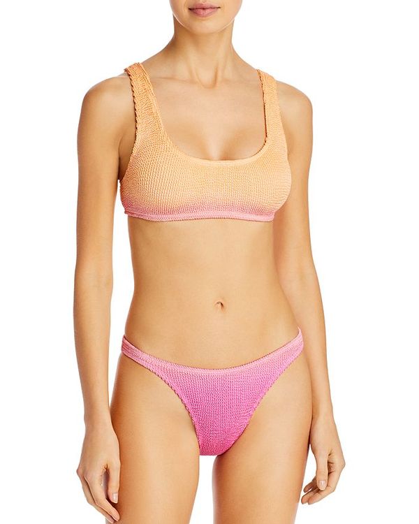 手数料安い ボンドアイウェア レディース トップのみ 水着 The Malibu Ombre Bikini Top Bottom Set Sunset 即日出荷 Alfalamanki Com