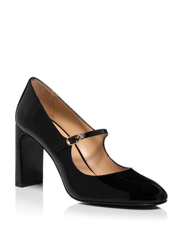 スチュアート ワイツマン レディース シューズ パンプス Stuart Weitzman Women's Babette 85 Mary Jane Pumps Black ブラック｜ReVida 店