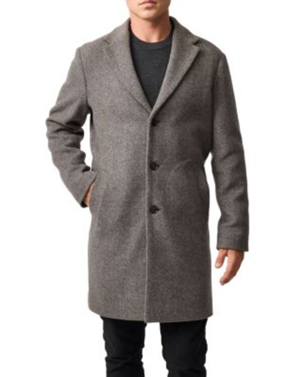 ロッドアンドグン メンズ アウター コート Rodd & Gunn Tailored Fit Colwood Overcoat Mink ミンク