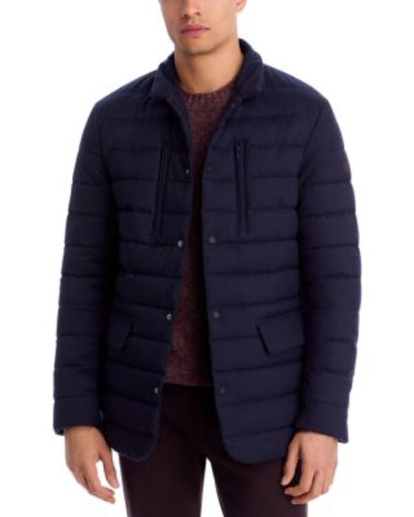 セイブ ザ ダック メンズ アウター ジャケット・ブルゾン Save The Duck Felipe Puffer Jacket Navy Blue ネイビー|ReVida 店