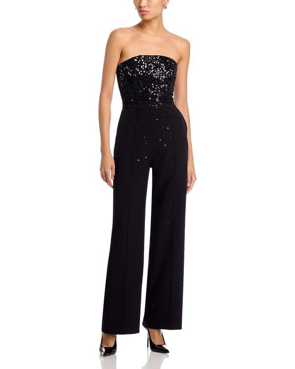 世代優しいこと レディース トップス 飛び降りる背広 スパンコール Generation Love Casey Sequined Jumpsuit Black 黒いこと