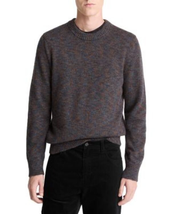 ヴィンス メンズ アウター ニット・セーター クルーネック ウール Vince Crewneck Wool Blend Sweater Coastal Combo