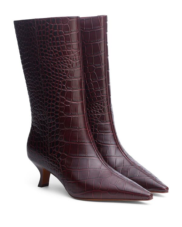 ラグアンドボーン レディース シューズ ブーツ・レインブーツ rag & bone Women's Mott Boots Bordeaux Croc