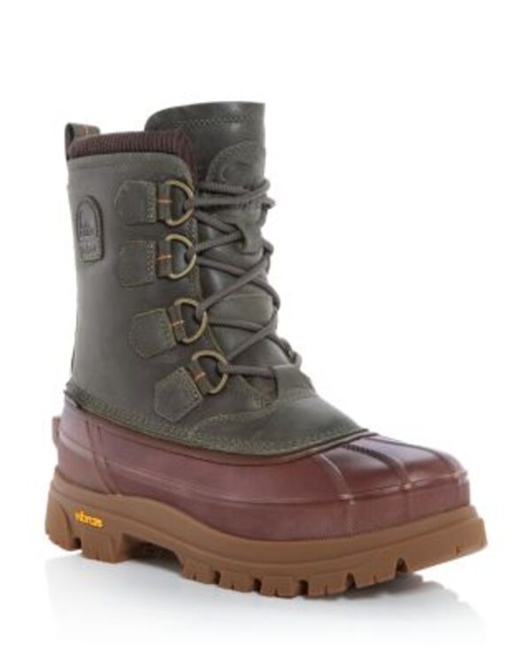 ソレル メンズ シューズ ブーツ・レインブーツ Sorel x Barbour Caribou Horizon GTX Boots Alpine｜ReVida 店