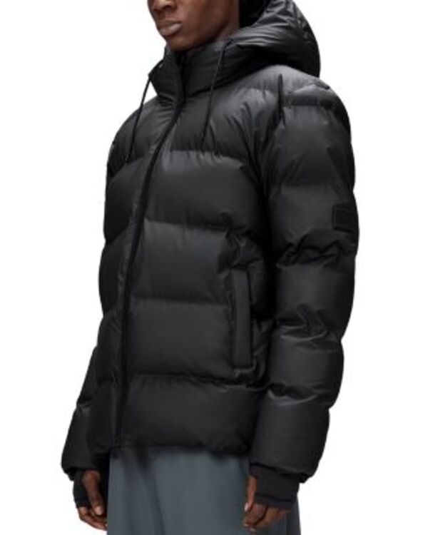 レインズ メンズ アウター ジャケット・ブルゾン Rains Alta Puffer Jacket Black ブラック
