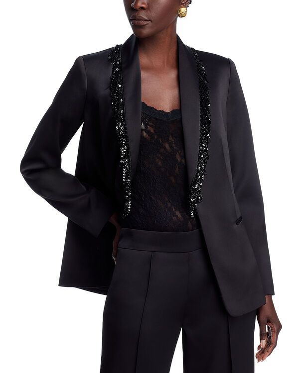 エリータハリ レディース アウター ジャケット・ブルゾン Elie Tahari The Gina Jacket Noir｜ReVida 店 33,670円