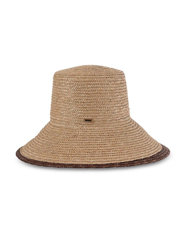 ユージニアキム レディース アクセサリー 帽子 Eugenia Kim Annabelle Straw Hat Camel キャメル|ReVida 店