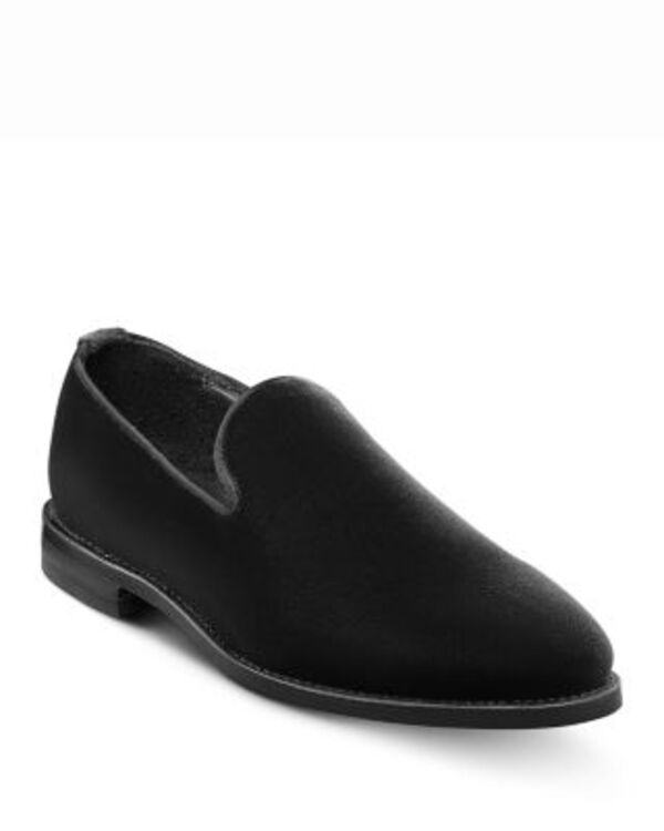 ウディアレン エドモンズ メンズ シューズ スリッポン・ローファー Allen Edmonds Men\u0027s Robinson Loafers Black Velvet 黒いこと