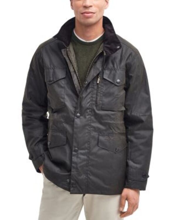 バブアー メンズ アウター ジャケット・ブルゾン コットン Barbour Sapper Waxed Cotton Jacket Olive/ Classic オリーブ