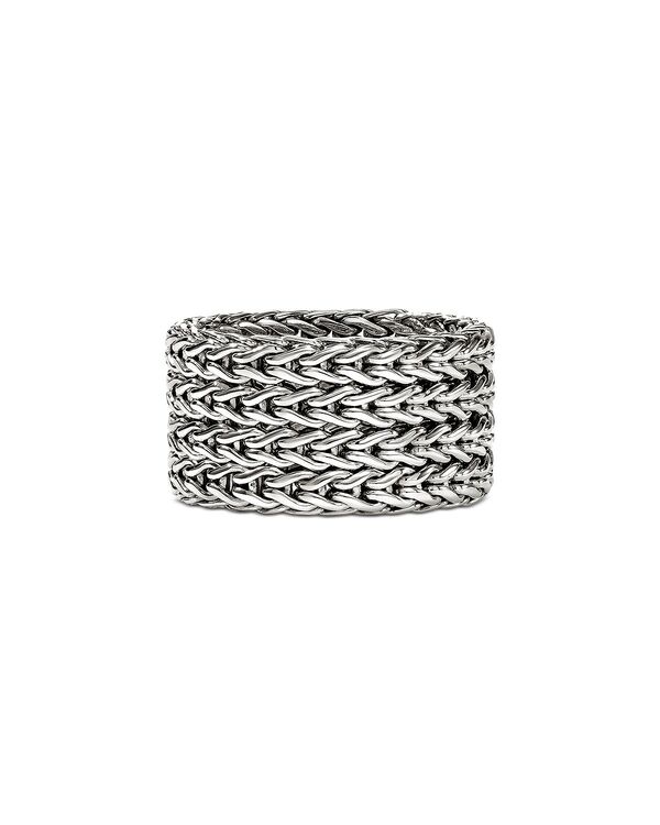 ジョン・ハーディー レディース アクセサリー リング JOHN HARDY Icon Sterling Silver Link Chain Ring 12mm Silver シルバー