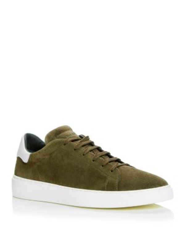 トゥーブート メンズ シューズ スニーカー スエード To Boot New York Men's Mathisuede Sneakers Olive オリーブ