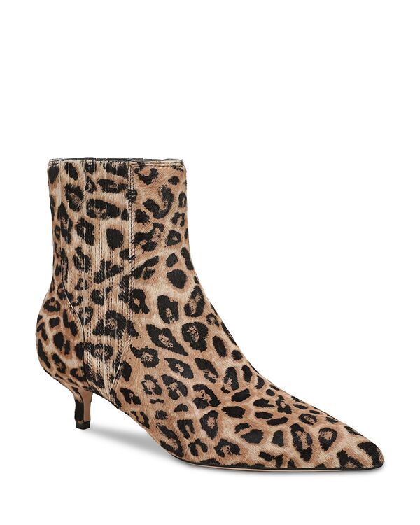 ヴェロニカ ベアード レディース シューズ ブーツ・レインブーツ Veronica Beard Women's Lisa Calf Hair Booties - Exclusive Leopard アニマル