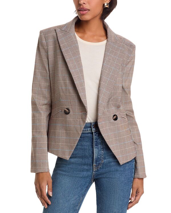 ヴェロニカ ベアード レディース アウター ジャケット・ブルゾン クロップド Veronica Beard Cropped Rickie Dicke Jacket Hazelnut Multi マルチカラー｜ReVida 店