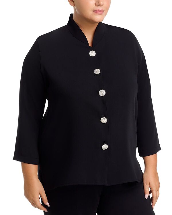 キャロライン ローズ レディース アウター ジャケット・ブルゾン Caroline Rose Pave Jacket Black ブラック｜ReVida 店